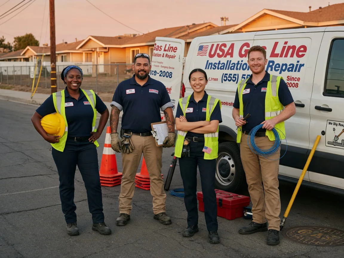 Gas Line Installation company in Salem, IN